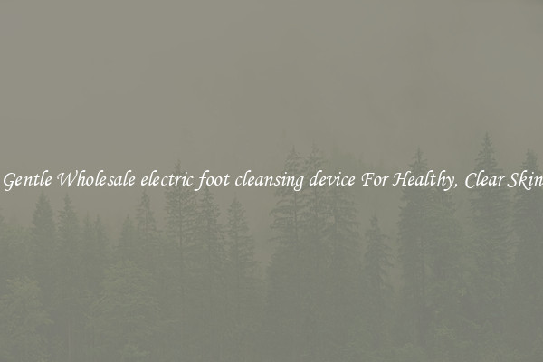 Gentle Wholesale electric foot cleansing device For Healthy, Clear Skin