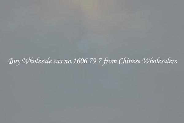 Buy Wholesale cas no.1606 79 7 from Chinese Wholesalers