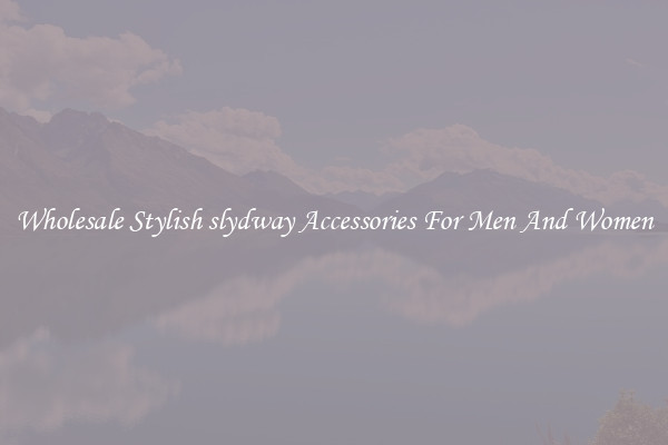 Wholesale Stylish slydway Accessories For Men And Women