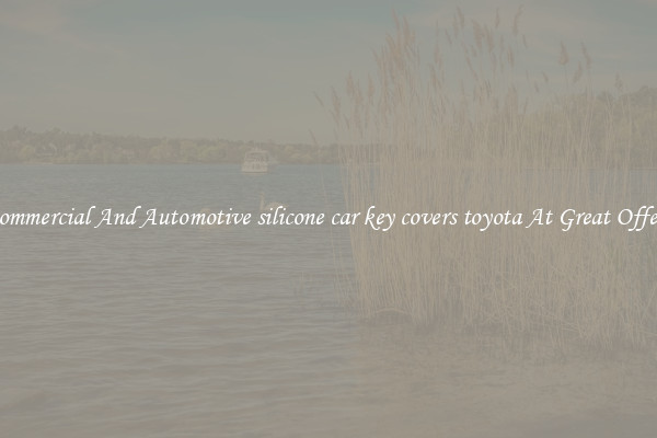Commercial And Automotive silicone car key covers toyota At Great Offers